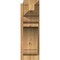 Ekena Millwork Olympic Rough Sawn Craftsman Outlooker, Western Red Cedar, 8"W x 20"D x 24"H OUT08X20X24OLY04RWR - alternate 2